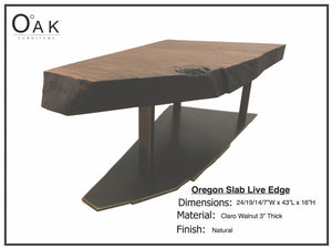 Oregon Slab Live Edge